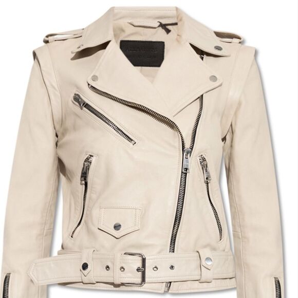 Allsaints Morgan convertible biker jacket - Picture 10 of 11